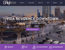 Tablet Screenshot of gr8-homes.com